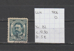 (TJ) Luxembourg 1906 - YT 82 (gest./obl./used) - 1906 Guglielmo IV