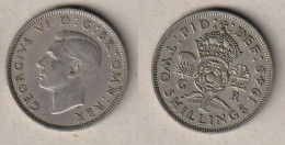 00968) Grossbritannien, Florin 1949, George VI - Andere & Zonder Classificatie