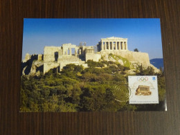 Greece 2004 Athens 2004 Beijing Maxi Card Set VF - Cartoline Maximum