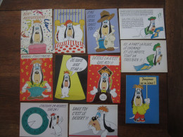 11 CARTES TEX AVERY DROOPY - TV-Serien