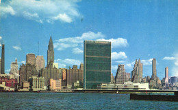 NEW YORK CITY, UNITED NATIONS SECRETARIAT BUILDING, ARCHITECTURE, SKYLINE, UNITED STATES - Other Monuments & Buildings