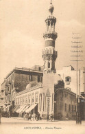 Postcard Egypt AlexandriaAttarine Mosque Minaret - Alexandrie