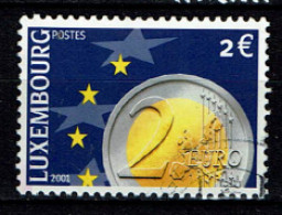 Luxembourg 2001 - YT 1497/1502 - 2 € Euro Coin, Pièce En Euro - Oblitérés