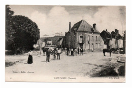 89 ST SAINT BRIS LE VINEUX N° 17 - Edit Toulot 1916 - Chevaux - Carriole - Faucheuse - Bien Animée - Saint Bris Le Vineux