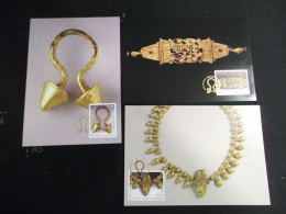 Greece 2005 Ancient Greek Jewellery Maxi Card Set VF - Cartoline Maximum