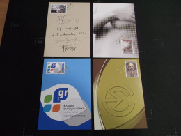 Greece 2005 Anniversaries And Events Maxi Card Set VF - Maximumkarten (MC)
