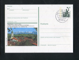 "BUNDESREPUBLIK DEUTSCHLAND" Bildpostkarte Mit Bildgleichem Stempel Ex "NESSELNWANG" (3537) - Illustrated Postcards - Used