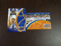 Greece 2005 Hellas European Champion In Basketball Maxi Card Set VF - Maximumkaarten