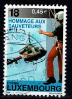 Luxembourg 2001 - YT 1482 - Rescue Forces, Sauveteurs, Hélicoptère - Usados