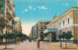 Postcard Egypt Port Said Post Office - Alexandrie