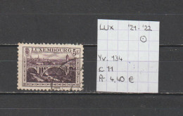 (TJ) Luxembourg 1921-'22 - YT 134 (gest./obl./used) - 1921-27 Charlotte Front Side