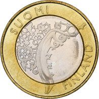 Finlande, 5 Euro, Provinces - Finland Proper, 2010, Vantaa, SUP, Bimétallique - Finland