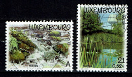 Luxembourg 2001 - YT 1474/1475 - EUROPA Stamps - Water, Treasure Of Nature, L'eau - Usati