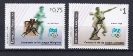 322 ARGENTINE 1996 - Y&T 1922/23 - Sport JO Atlanta Divers Disciplines - Neuf ** (MNH) Sans Charniere - Ungebraucht