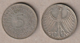 01566) Deutschland, 5 Mark 1951D - 5 Mark