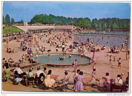 _F108: DIEST  " Halvemaan " Plage - Swimming Pool - Freibad : Verstuurd Uit DIEST 6-8-66 - Diest