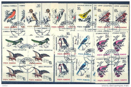 Le_553:  Reeks Vogels - Oiseaux - Birds : Y.&T.N° 4065/4075 In Blok V4. - Used Stamps