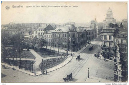 _B660: BRUXELLES  - Square Du Petit Sablon, Conservatoire Et Palais De Justice.... - Lanen, Boulevards