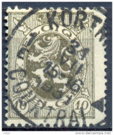 Fy878: N° 280: 1E KORTRIJK 1^ COURTRAI - 1929-1937 Heraldic Lion