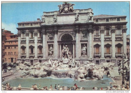 _Hc762: ROMA - Fontana Di Trevi + 1121: DON ORIONE > Paris - Fontana Di Trevi