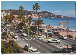 _Hc815 : NICE La Promenade Des Anglais...Au Fond, Le Mont-Boron Et Le Cap Ferrat : Auto's 1981 - Stadsverkeer - Auto, Bus En Tram