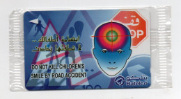 Bahrain Phonecards -G.C.C Traffic Week - Do Not Kill Children's - Mint Card - ND 1998 - Bahrain