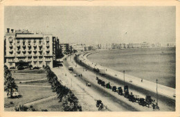 Postcard Egypt Alexandria Boulevard Queen Nazli - Alexandrie