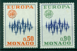 MONACO 1972 Mi 1038-39** Europa CEPT [L3946] - 1972