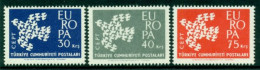 TURKEY 1961 Mi 1820-22** Europa CEPT [L3981] - 1961