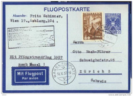 _ik606:Mit Pfingstrundflug 1937 Nach Basel - Altri & Non Classificati