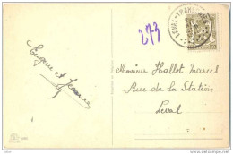 __Ny731: Fantasiekaart: N° 420: LEVAL-TRAHEGNIES > Leval - 1935-1949 Small Seal Of The State