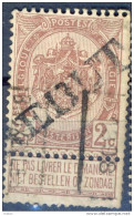 _Bp880: N° 169 - B -  :  BRUXELLES  1898  + REBUT Stempel... Wat Korte Tanden... - Rollini 1894-99