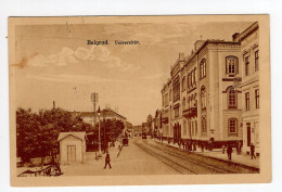 1919. KINGDOM OF SHS,SERBIA,CENSOR IN BELGRADE,BELGRADE UNIVERSITY,POSTCARD,USED,ISSUED IN VIENNA - Yougoslavie