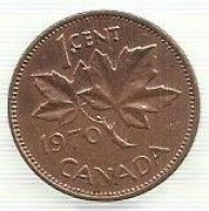 Canada - 1 Centimo 1970 - 2 Pond