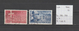 (TJ) Luxembourg 1947 - YT 398 + 399 (gest./obl./used) - Used Stamps