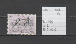 (TJ) Luxembourg 1952 - YT 460 (gest./obl./used) - Oblitérés