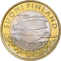 Finlande, 5 Euro, Animals Of The Provinces - Karelia, 2014, SPL+, Bimétallique - Finlande