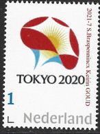 Nederland  2021-7 Tokyo 2020 Olympics S. Braspennicx Keirin  Wielrennen Cycling GOUD  Postfris/mnh/neuf - Ongebruikt