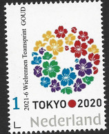 Nederland  2021-6 Tokyo 2020 Olympics  Wielrennen Cycling Teamsprint (M)  GOUD    Postfris/mnh/neuf - Ongebruikt