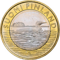 Finlande, 5 Euro, Animals Of The Provinces - Savonia, 2014, SPL+, Bimétallique - Finland