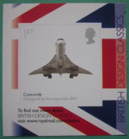 2009 ~ S.G. 2914 ~ DESIGN CLASSICS 3 (CONCORDE) SELF ADHESIVE BOOKLET STAMP. NHM  #00909 - Unused Stamps