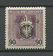 POLEN Poland 1918 Michel 28 * - Unused Stamps