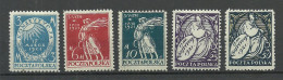 POLEN Poland 1919 = 5 Values From Set Michel 164 - 170 * - Neufs