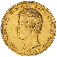 Royaume De Sardaigne-100 Lire Charles-Albert 1834 Gênes - Piemonte-Sardinië- Italiaanse Savoie