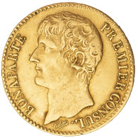 Bonaparte Premier Consul- 40 Francs Napoléon Ier An 11 (1803) Paris - 40 Francs (or)