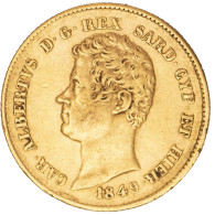 Royaume De Sardaigne-20 Lire Charles-Albert 1849 Turin - Piemonte-Sardinië- Italiaanse Savoie