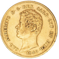 Royaume De Sardaigne-20 Lire Charles-Albert 1849 Turin - Piémont-Sardaigne-Savoie Italienne