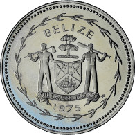 Belize, Elizabeth II, 50 Cents, 1975, Proof, SPL+, Du Cupronickel, KM:50 - Belize