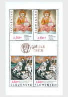 Slovakia 2023 Art - The Gothic Route Stamp Sheetlet MNH - Unused Stamps