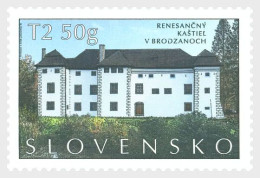 Slovakia 2023 Beauties Of Our Homeland - The Renaissance Manor House In Brodzany Stamp 1v MNH - Unused Stamps